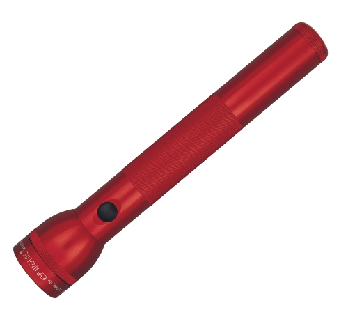 Maglite 3 Cell D Red Flashlight Boxed