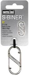 S-Biner Size #2 Silver 2 in 1 Carabiner