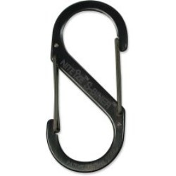 S-Biner Size #5 Black 2 in 1 Carabiner