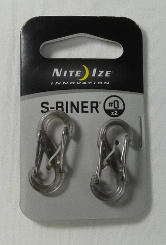 S-Biner Plastic #0- 2Pk. Translucent Smk