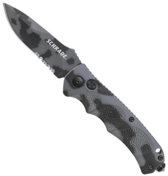 Schrade Push Button Lock Folding Knife P