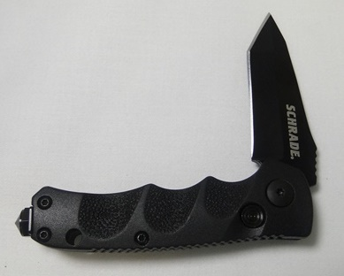 Mini Black Tanto 4116 Steel PB Lock