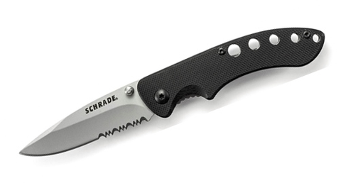 G10 Folder, Serrated, 9Cr14Mov