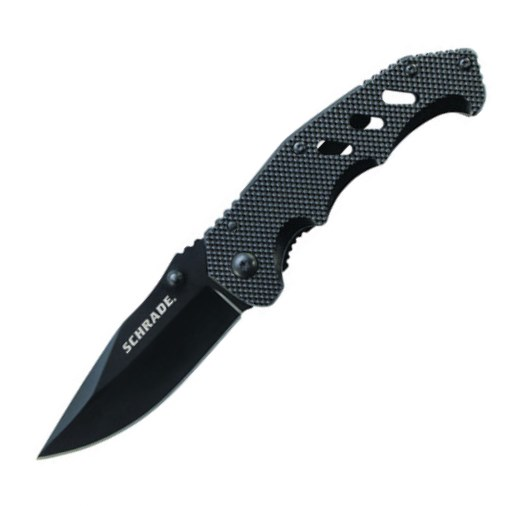 Clip Point Blade Aluminum Handle