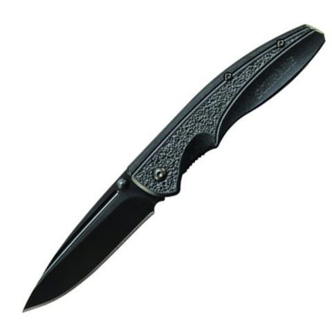 Drop Point Blade Aluminum Handle