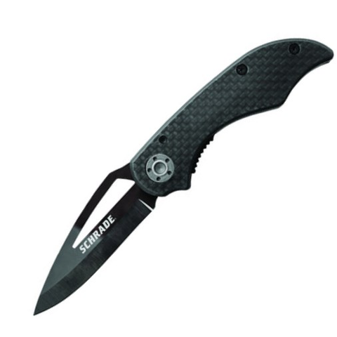 Drop Point Ceramic Blade Carbon Fiber Ha