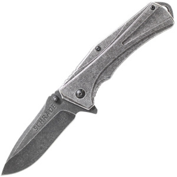 Stonewashed Aluminum Handle, Stonewash