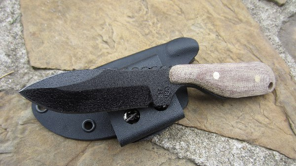 Talon B Plain Natural Micarta