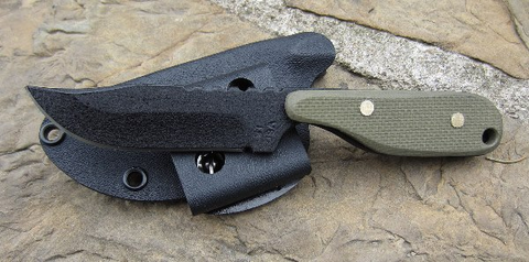 Talon E Plain Bld Green Textured G10