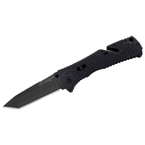 Trident Mini Tanto Black TiNi Folder