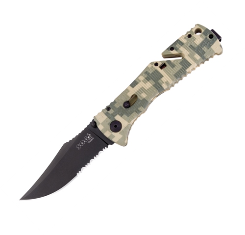 Trident Digi Camo Blk TiNi Blade