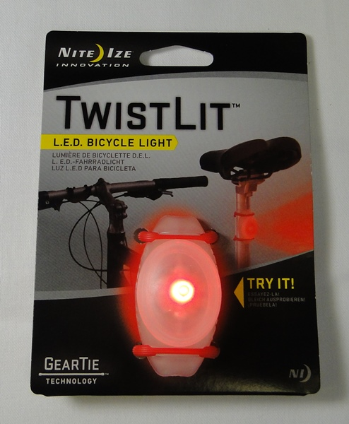 TwistLit LED Bike Light Red