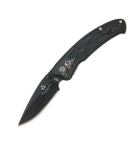 Tailwind Nova Skull Blk Plain Folder