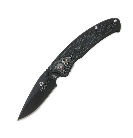 Tailwind Nova Skull Blk Plain Folder