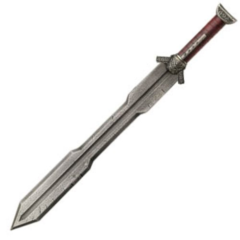 Hobbit Kili Dwarven Sword & Plaque