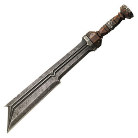 Hobbit Fili Dwarven Sword With Plaque