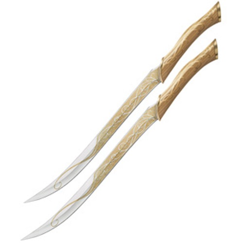 Hobbit Legolas Dagger With Display Plaqu